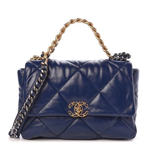 navy blue chanel clutch|CHANEL Lambskin Quilted Chain Clutch Flap Navy.